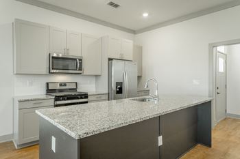 granite countertops at Anthem Luxury Rentals and Apartments in Huntsville, AL